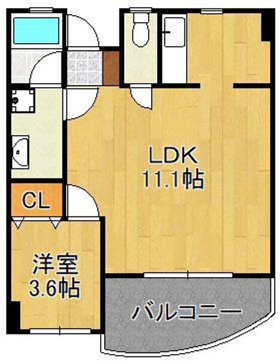 FORZA馬借の間取り