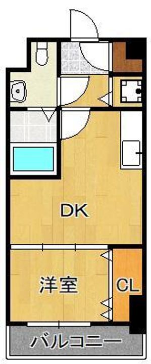No.71 オリエントトラストタワーの間取り