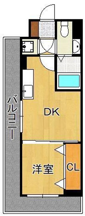 No.71 オリエントトラストタワーの間取り
