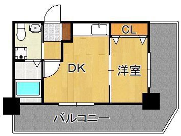 No.71 オリエントトラストタワーの間取り