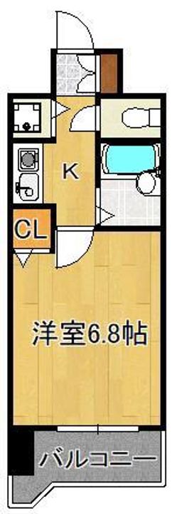 ライオンズマンション小倉駅南第3の間取り