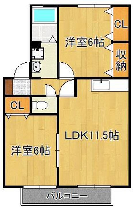 ヒルサイドテラスの間取り