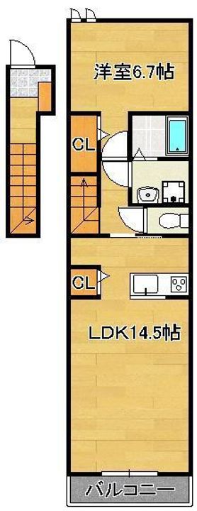 フェリーチェ春日の間取り