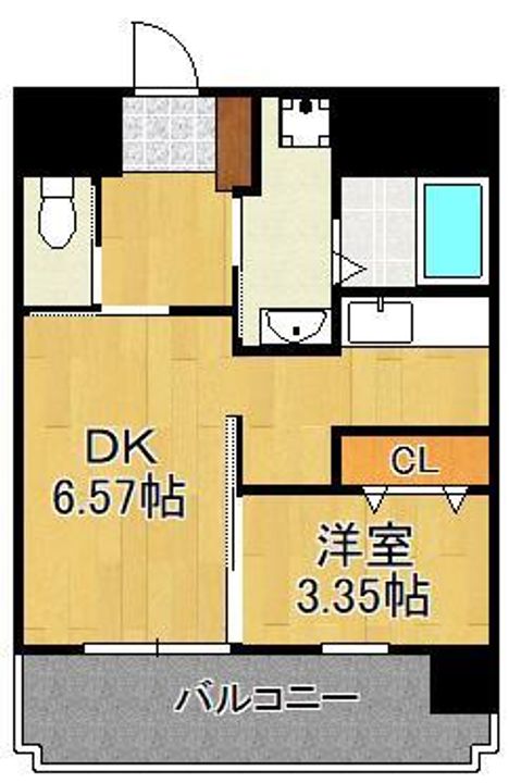 フェリシエ馬借の間取り