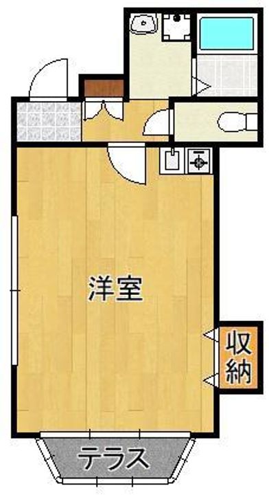 大八ビル(門司)の間取り