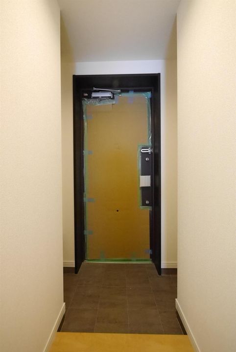 サンクレシア原町別院の玄関