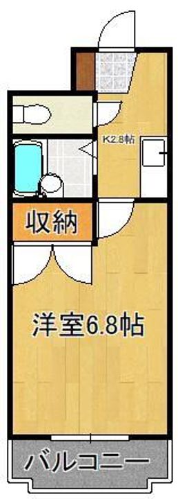 シャトレ柳町の間取り