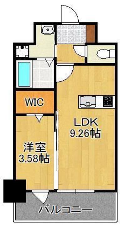 THE HILLS KOKURAの間取り