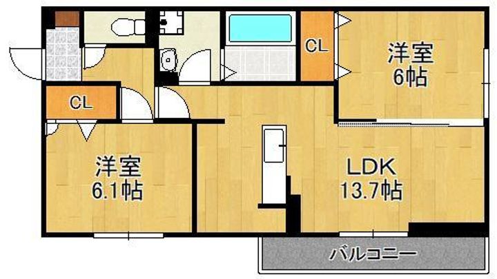 vivable palaisの間取り