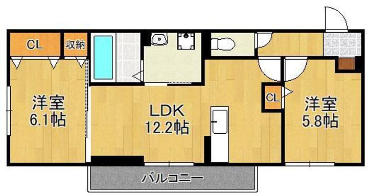 vivable palaisの間取り