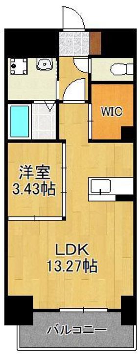 LEGEND鍛冶町の間取り