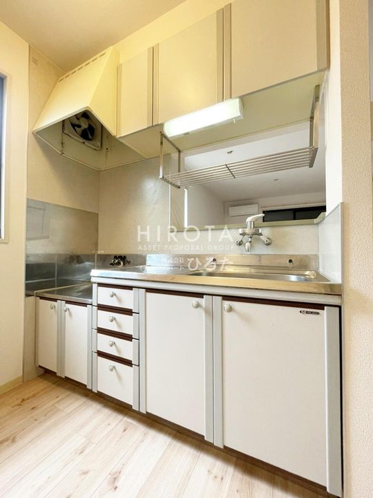 ウェールス中吉田 A棟のキッチン