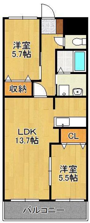 ブライテック SEAの間取り