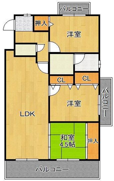 セフティワンの間取り