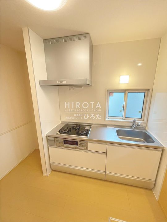 ソレイユハイム上吉田B棟のキッチン