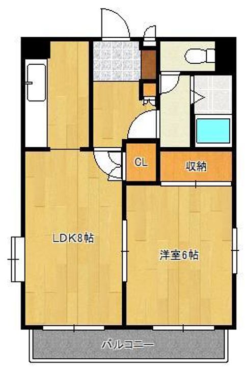 リファレンス北方Ⅰの間取り