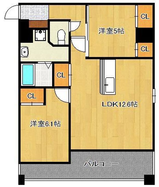 ボンボニエールの間取り