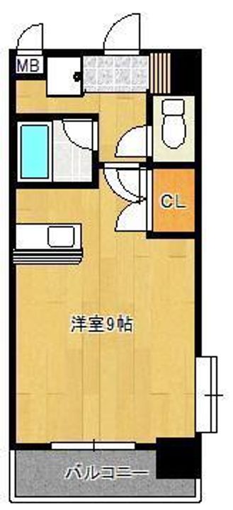 プレアール北方の間取り