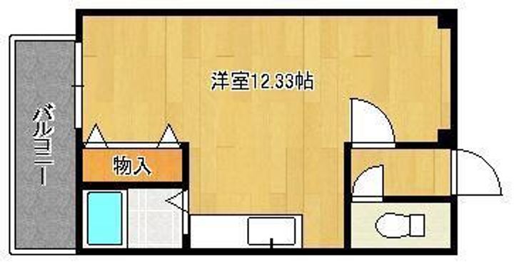 第Ⅲコーポあけみの間取り