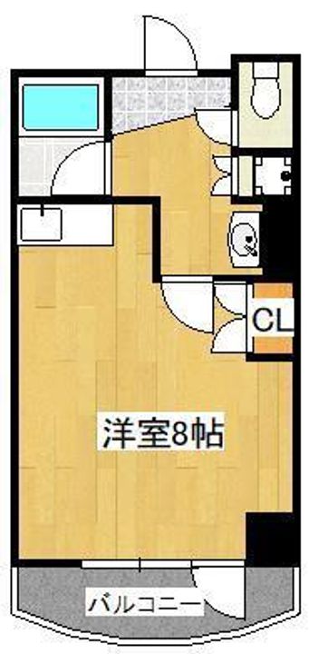 ニューサンリバー6番館の間取り