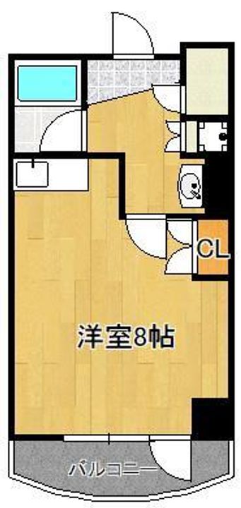 ニューサンリバー6番館の間取り