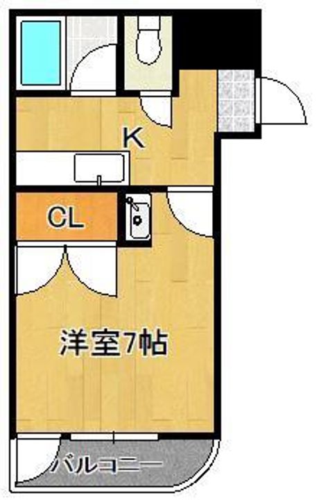 ニューサンリバー6番館の間取り