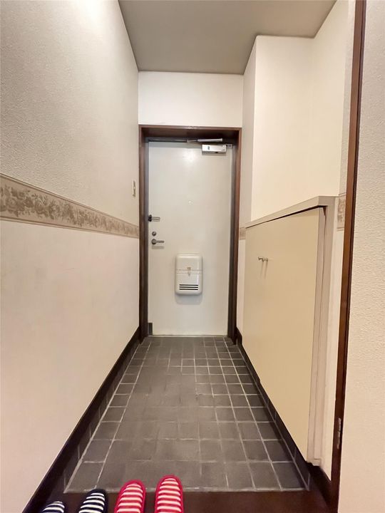 ヒルズ守恒の玄関