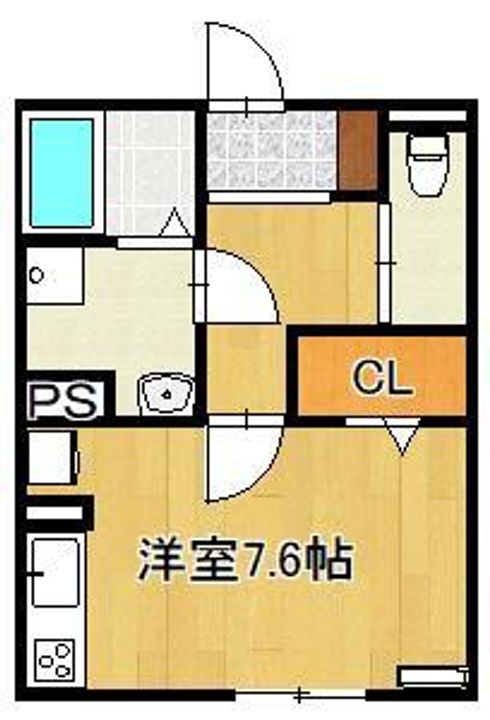 トレス城野館の間取り