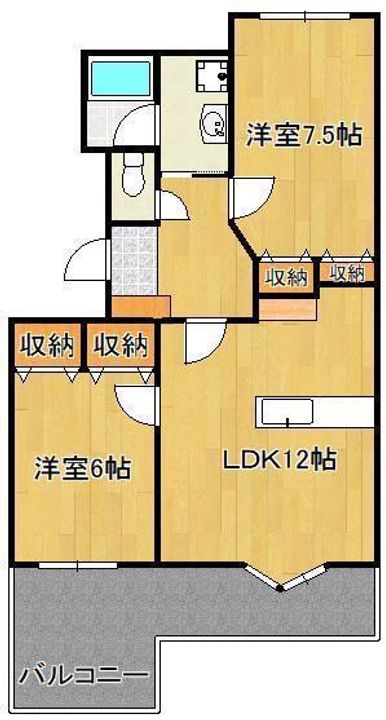 レイ・ブリック東水町の間取り
