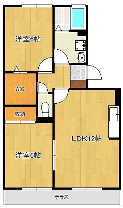 フロンティアSの間取り