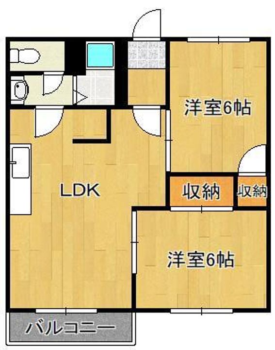 米倉ビルの間取り