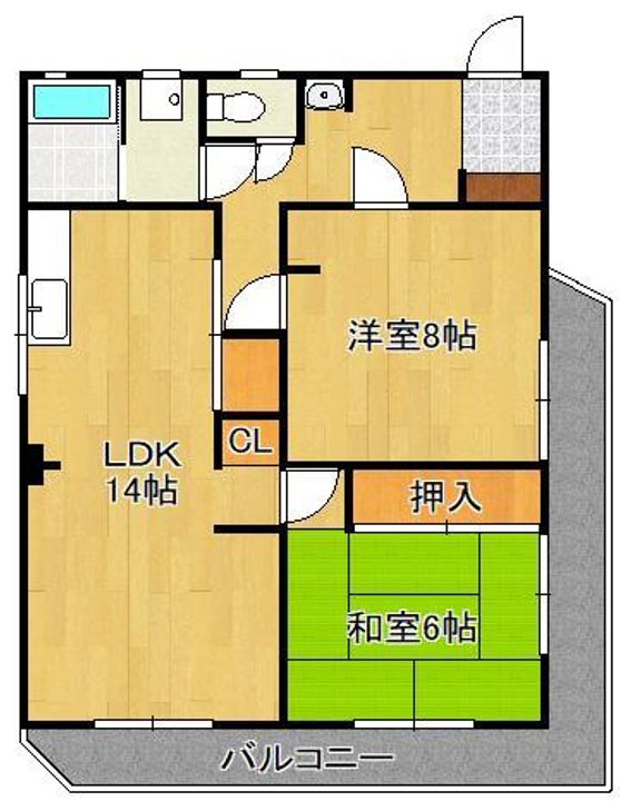 リ・エクラの間取り