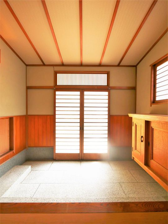 福岡県北九州市小倉南区山手3丁目(一戸建)の賃貸物件の玄関