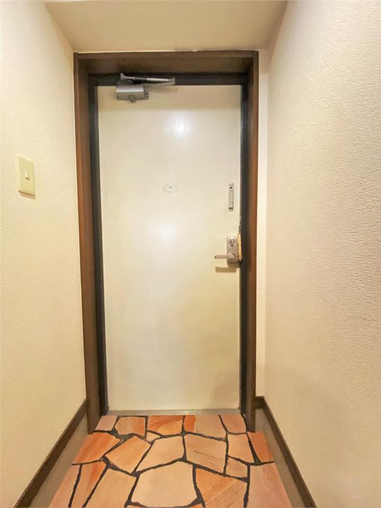 グレイス片野の玄関