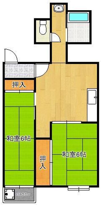 グッドライフ大畠ビルの間取り