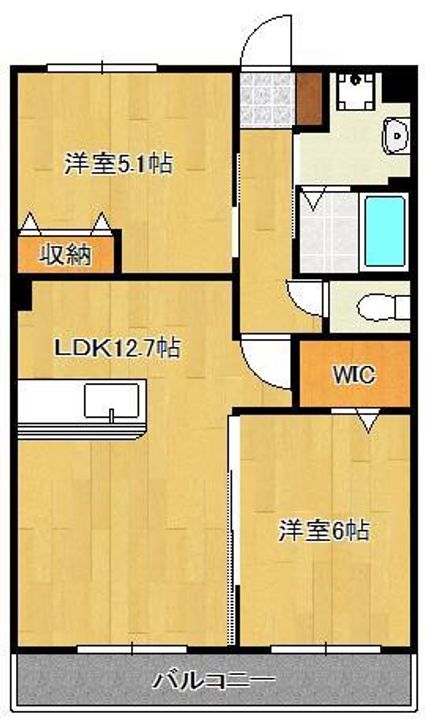CITRUS TREEの間取り