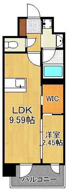 プレジデンス ざ 三萩野の間取り