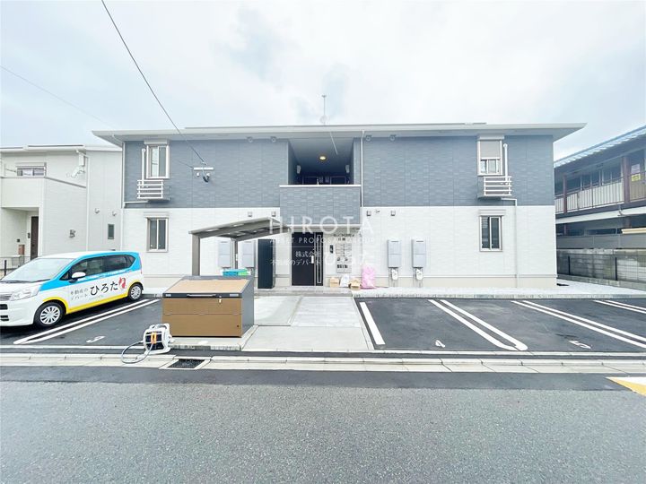 D−ROOM浜町Ⅱ B棟の外観