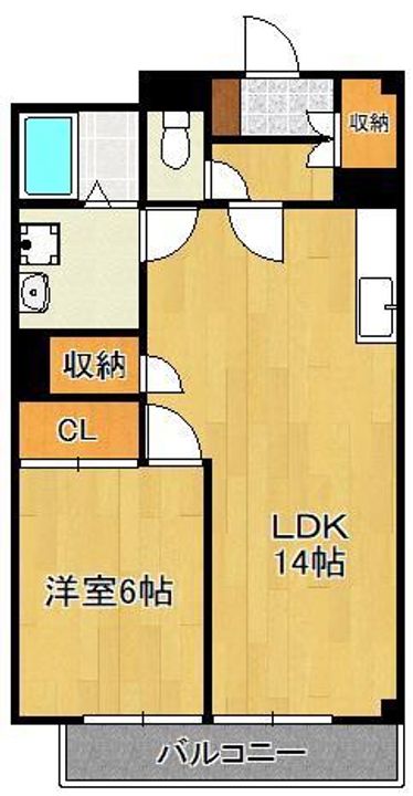 サンヒルズ皇后崎の間取り