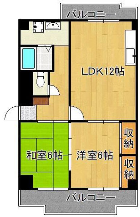 クレベール八千代の間取り