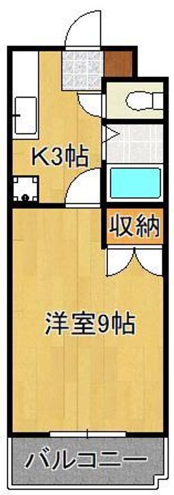 シャトレ幸神Ⅱの間取り