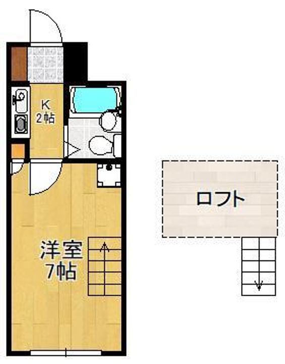 クレスト黒崎の間取り