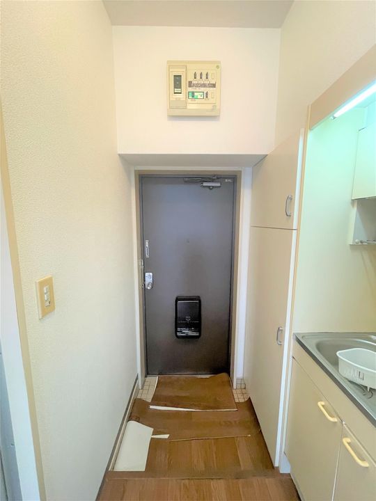 マリンコートの玄関