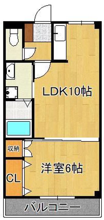 センチュリオン黒崎の間取り