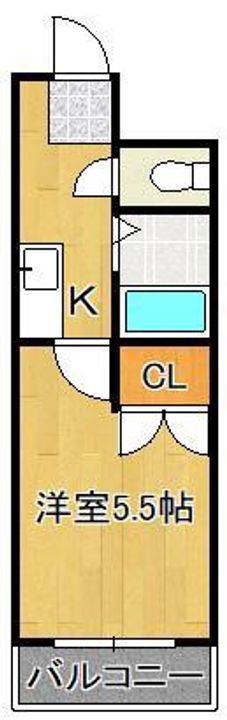 シャトレ東鳴水の間取り