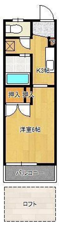 プラザ ドゥ アトレの間取り