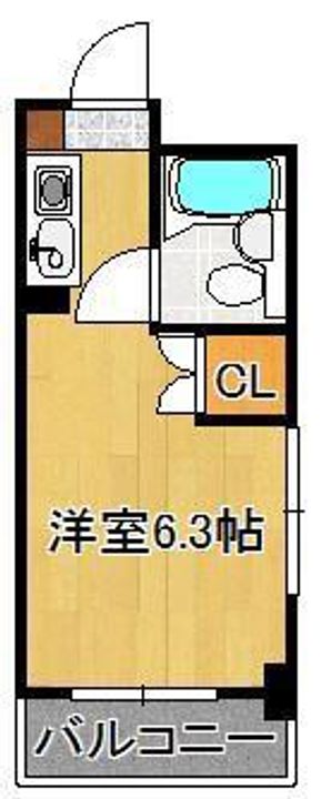 黒崎スカイマンションの間取り