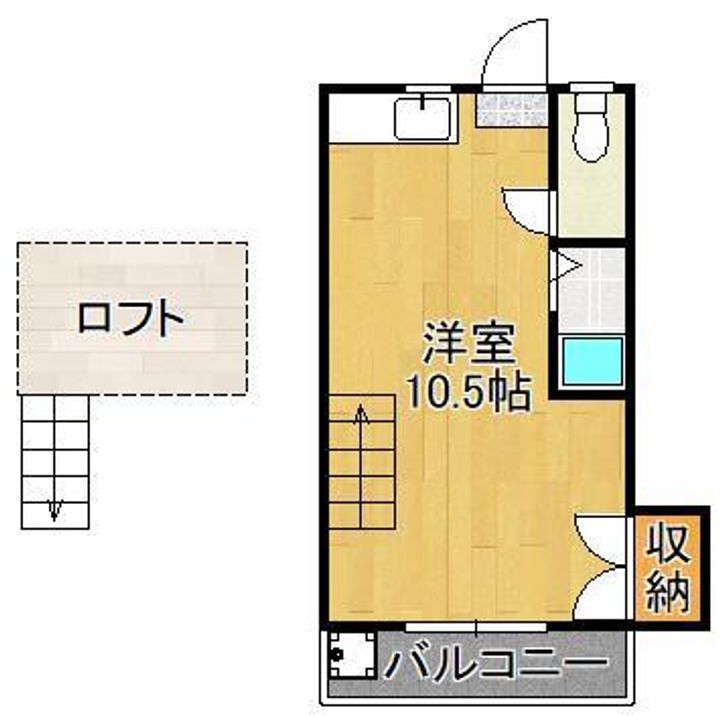 レガーロ黒崎Ⅰの間取り