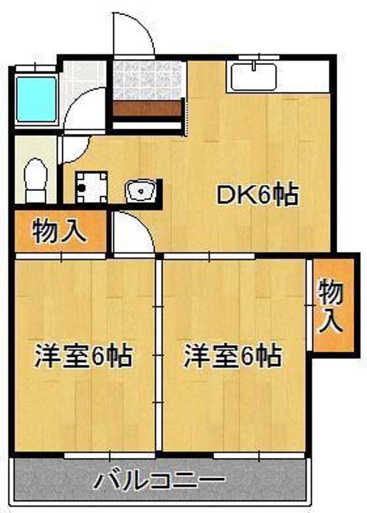 福寿Ⅲの間取り