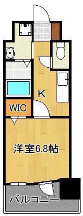 アースコートY`sシティ西神原の間取り